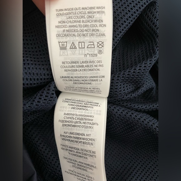 POLO RALPH LAUREN Water Repellent Jacket Classic Navy NWOT Size XLT-TGL - Picture 9 of 9